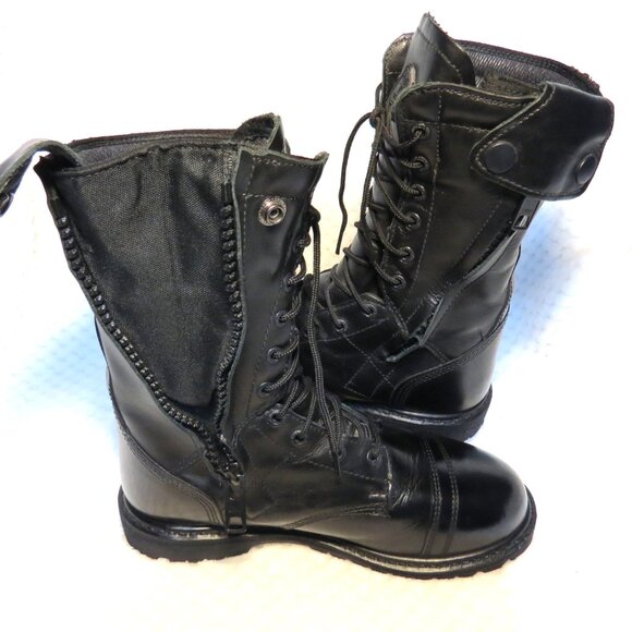 Rocky Men's Zipper Paraboot Jump Boot Duty Boot Size 7W - Picture 5 of 8